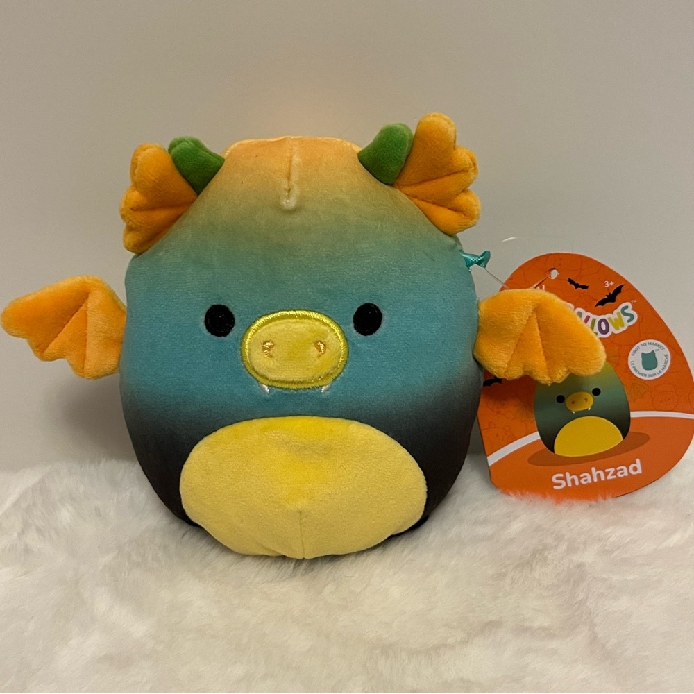 Squishmallow Shahzad Gargoyle, Halloween 🎃👻, 4.5” New
